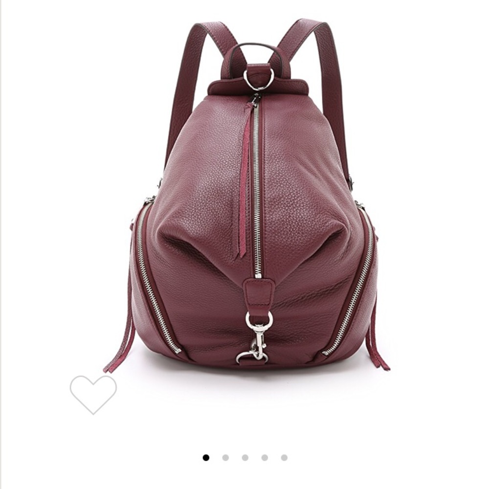 NWT Rebecca Minkoff Julian Backpack in Port Color